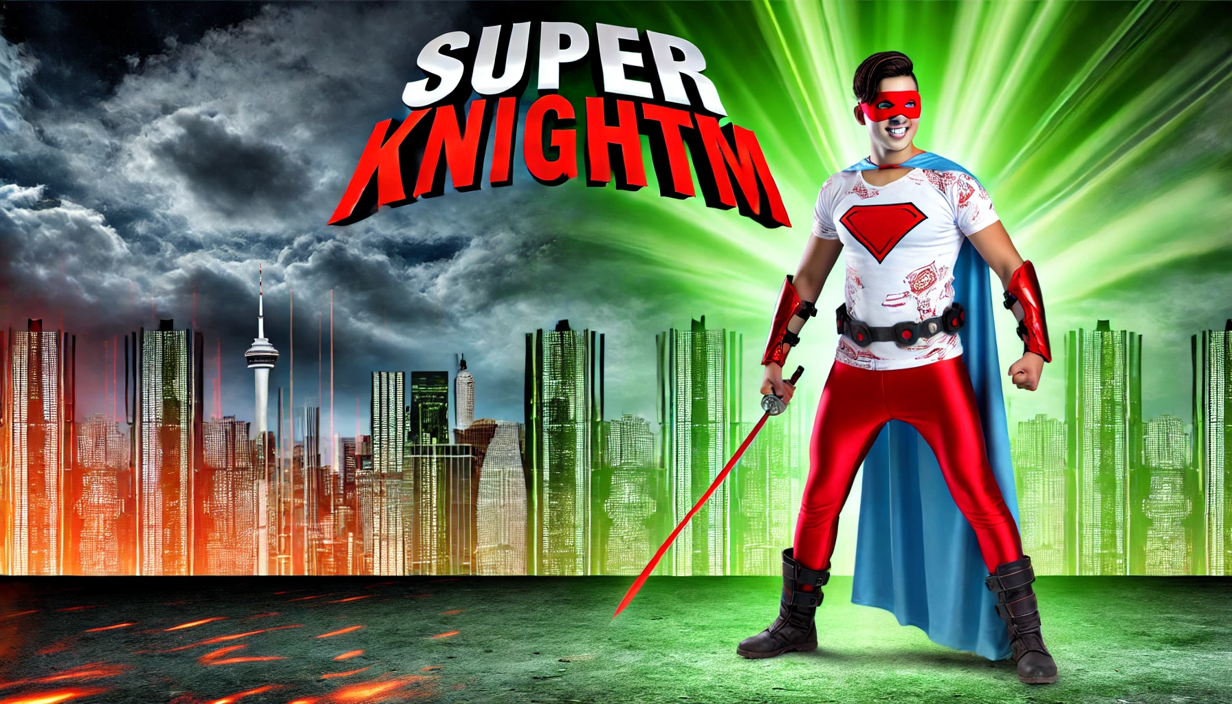 Portada de la novela Superknightm